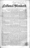 National Standard Saturday 25 September 1858 Page 1