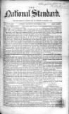 National Standard Saturday 06 November 1858 Page 1