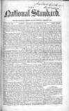 National Standard Saturday 20 November 1858 Page 1