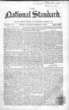 National Standard Saturday 19 February 1859 Page 1
