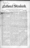 National Standard Saturday 25 August 1860 Page 1