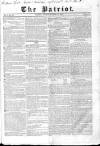 Patriot Monday 31 October 1836 Page 1