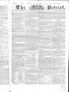 Patriot Thursday 04 June 1840 Page 1