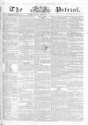 Patriot Monday 13 September 1847 Page 1