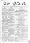 Patriot Thursday 25 December 1862 Page 1