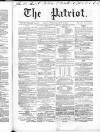 Patriot Thursday 21 June 1866 Page 1