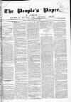 People's Paper Saturday 13 November 1852 Page 1