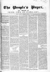 People's Paper Saturday 20 November 1852 Page 1