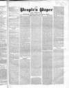 People's Paper Saturday 05 March 1853 Page 1