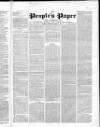 People's Paper Saturday 12 March 1853 Page 1