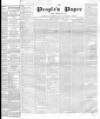 People's Paper Saturday 01 October 1853 Page 1