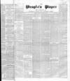 People's Paper Saturday 22 October 1853 Page 1