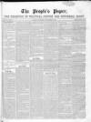 People's Paper Saturday 30 September 1854 Page 1