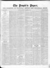 People's Paper Saturday 09 December 1854 Page 1
