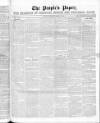 People's Paper Saturday 17 March 1855 Page 1