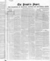 People's Paper Saturday 24 March 1855 Page 1