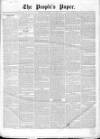 People's Paper Saturday 05 January 1856 Page 1