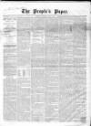 People's Paper Saturday 06 December 1856 Page 1