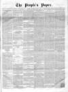 People's Paper Saturday 02 May 1857 Page 1