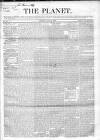 Planet Sunday 22 July 1838 Page 1