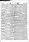 Planet Sunday 12 April 1840 Page 1