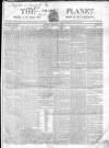 Planet Sunday 03 January 1841 Page 1