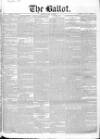 Ballot Sunday 17 April 1831 Page 1