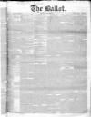 Ballot Sunday 22 May 1831 Page 1