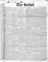 Ballot Sunday 03 July 1831 Page 1