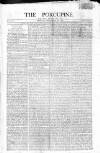 Porcupine Friday 28 November 1800 Page 1