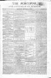 Porcupine Saturday 19 December 1801 Page 1