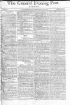 General Evening Post Tuesday 28 July 1801 Page 1