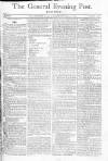 General Evening Post Saturday 17 October 1801 Page 1