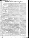 General Evening Post Thursday 22 October 1801 Page 1