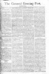 General Evening Post Thursday 30 August 1804 Page 1