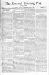 General Evening Post Thursday 19 December 1805 Page 1