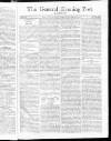 General Evening Post Saturday 18 January 1806 Page 1