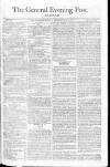 General Evening Post Saturday 13 August 1808 Page 1