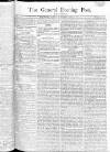 General Evening Post Thursday 15 March 1810 Page 1