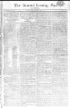 General Evening Post Saturday 20 April 1811 Page 1