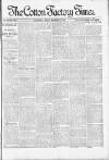 Cotton Factory Times Friday 15 November 1901 Page 1