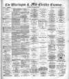 Warrington Examiner Saturday 23 February 1884 Page 1
