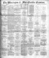 Warrington Examiner Saturday 11 January 1890 Page 1