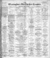 Warrington Examiner Saturday 22 April 1899 Page 1