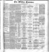 Widnes Examiner Saturday 20 May 1882 Page 1