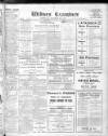 Widnes Examiner Saturday 25 October 1913 Page 1