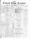 Cannock Chase Examiner Saturday 09 January 1875 Page 1