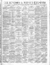 Runcorn Examiner Saturday 25 June 1870 Page 1