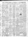 Runcorn Examiner Saturday 04 April 1874 Page 1