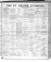 St. Helens Examiner Saturday 01 January 1881 Page 1